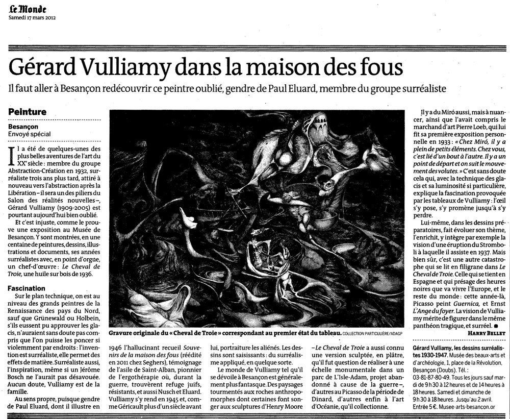 Le Monde | 16.03.2012 . | Par Harry Bellet